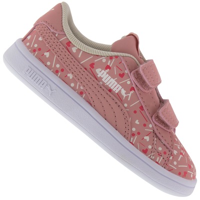 Tênis para Bebê Puma Smash V2 Confetti V - Baby - Foto 1