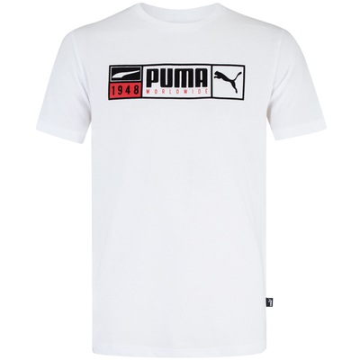 Camiseta Puma Gold Plate Brand - Masculina - Foto 5