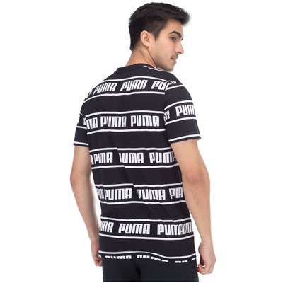 Camiseta Puma Amplified - Masculina - Foto 3