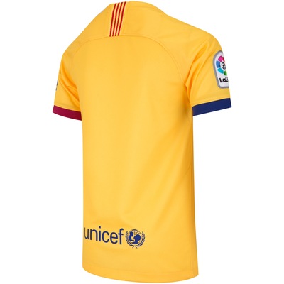 Camisa Barcelona II 19/20 Nike - Infantil - Foto 4