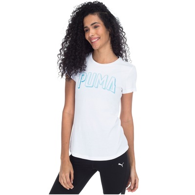 Camiseta Puma Athletics Tee - Feminina - Foto 2
