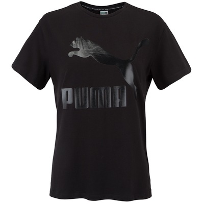 Camiseta Puma Classics Logo Tee - Feminina - Foto 1