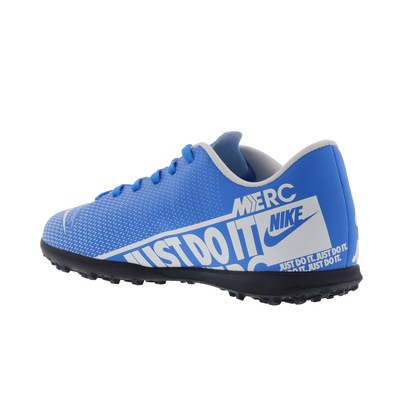 Chuteira Society Nike Mercurial Vapor 13 Club TF - Infantil - Foto 6