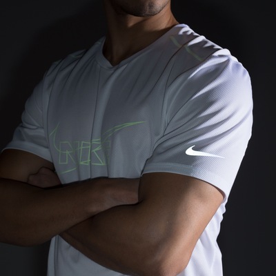 Camiseta Nike DF Breathe Run Top HBR - Masculina - Foto 5