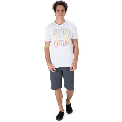 Camiseta Puma Brand Graphic - Masculina - Foto 4