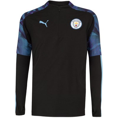 Blusa de Treino Manchester City 19/20 1/4 Zip Puma - Masculina - Foto 1