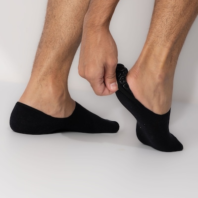 Kit de Meias Invisível Oxer com 3 Pares - Adulto - Foto 6