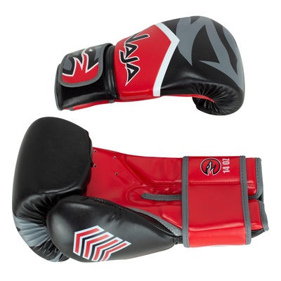Kit de Boxe Naja: Bandagem + Protetor Bucal + Luvas de Boxe New Extreme - 14 OZ - Adulto - Foto 3