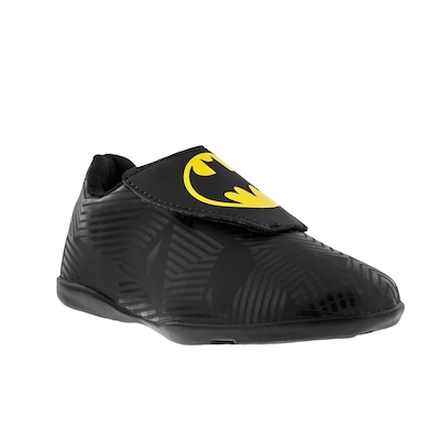 Chuteira Futsal Liga da Justiça Batman Logo IC - Infantil - Foto 2