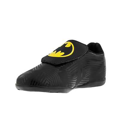 Chuteira Futsal Liga da Justiça Batman Logo IC - Infantil - Foto 4
