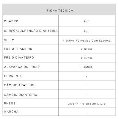 Bicicleta Caloi Ceci - Aro 20 - Freios V-Brake - Feminina - Infantil - Foto 6