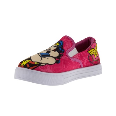 Tênis Infantil Liga da Justiça Mulher-Maravilha Slip-On - Foto 4