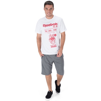 Camiseta Reebok CL ITL Noodles - Masculina - Foto 4