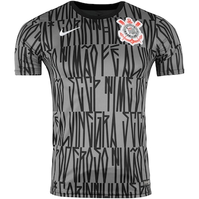 Camiseta do Corinthians 19 Top SS Nike - Masculina - Foto 1