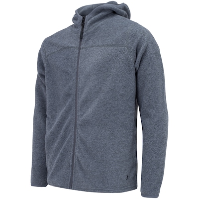 Jaqueta de Frio Fleece com Capuz Oxer - Infantil - Foto 3