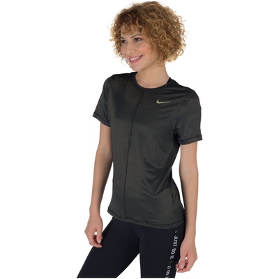 Camiseta Nike Dry Miler SS Shine - Feminina - Centauro
