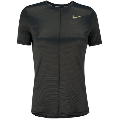 Camiseta Nike Dry Miler SS Shine - Feminina - Foto 4