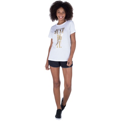 Camiseta Nike Sportwear Shine - Feminina - Foto 4
