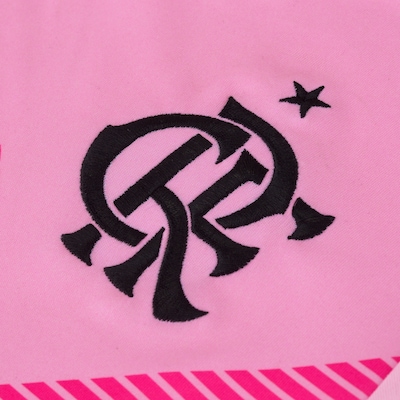 Camisa do Flamengo Rosa 2019 adidas - Feminina - Foto 4