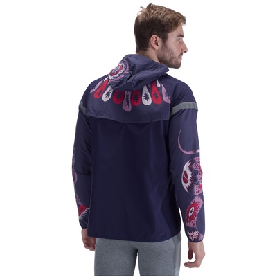 Jaqueta Corta-Vento com Capuz Nike Rise 365 Wildrunner - Masculina - Foto 3