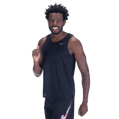 Camiseta Regata Nike Breathe Run Tank - Masculina - Foto 2