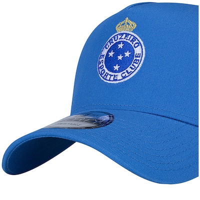 Boné Aba Curva do Cruzeiro New Era 940 - Snapback - Trucker - Adulto - Foto 4