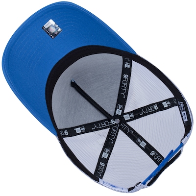 Boné Aba Curva do Cruzeiro New Era 940 - Snapback - Trucker - Adulto - Foto 6