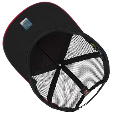 Boné Aba Curva do Flamengo Zico Supercap CRF Silk - Snapback - Trucker - Adulto - Foto 6