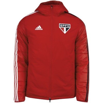 Jaqueta do São Paulo Winter 2020 com Capuz adidas - Masculina - Foto 1