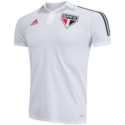 Camisa Polo do São Paulo 2020 adidas - Masculina - Foto 3