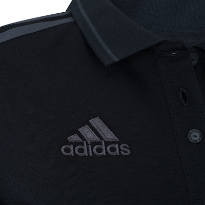 Camisa Polo do Flamengo 3S adidas - Feminina - Foto 4