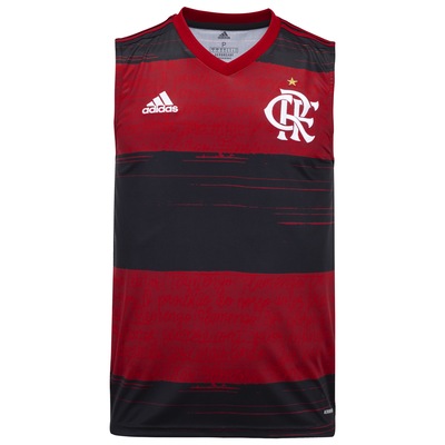 Camiseta Regata do Flamengo I 2020 adidas - Masculina - Foto 1