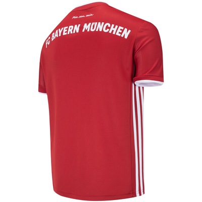 Camisa Bayern de Munique I 20/21 adidas - Infantil - Foto 4