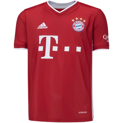 Camisa Bayern de Munique I 20/21 adidas - Infantil - Foto 1