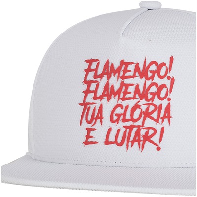 Boné Aba Reta do Flamengo 2020 adidas - Snapback - Adulto - Foto 4
