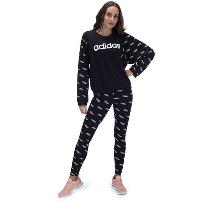 Blusão de Moletom adidas Fav SW - Feminina - Foto 5