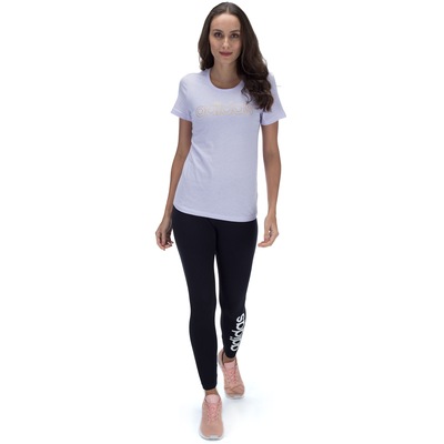 Camiseta adidas Ess Branded - Feminina - Foto 5