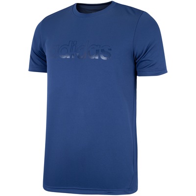 Camiseta adidas D2M Brand - Masculina - Foto 3