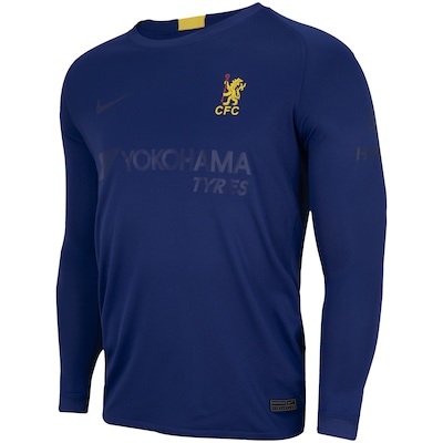 Camisa Manga Longa Chelsea IV 19/20 Nike - Masculina - Foto 3