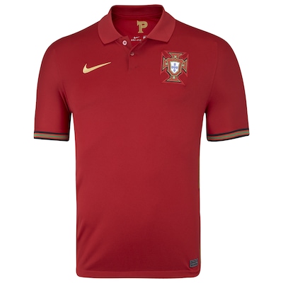 Camisa Seleção de Portugal I 20/21 Nike - Masculina - Foto 1