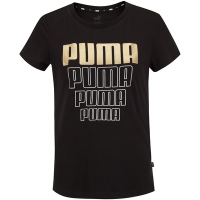 Camiseta Puma Rebel Graphic - Feminina - Foto 1
