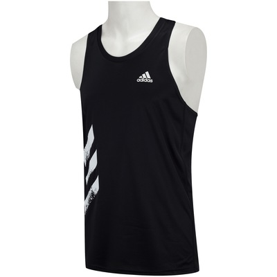Camiseta Regata adidas OTR Singlet 3S - Masculina - Foto 3