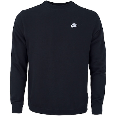Blusão de Moletom Nike Sportswear Club Crew FT - Masculino - Foto 1