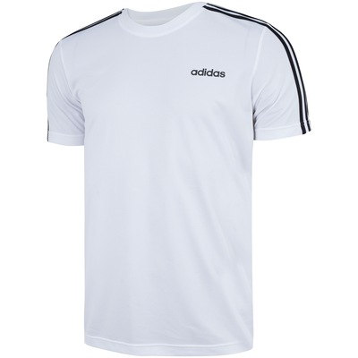Camiseta adidas D2M 3S Tee - Masculina - Foto 4