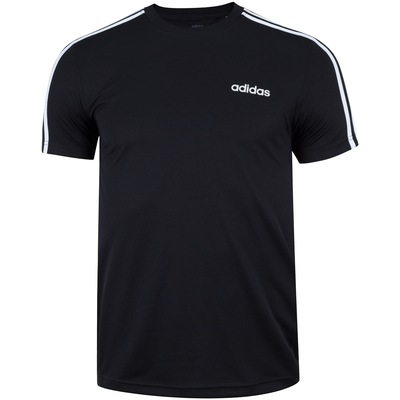 Camiseta adidas D2M 3S Tee - Masculina - Foto 5