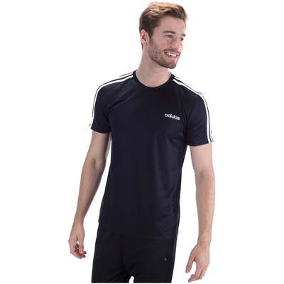 Camiseta adidas D2M 3S Tee - Masculina - Foto 2