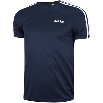 Camiseta adidas D2M 3S Tee - Masculina - Foto 3