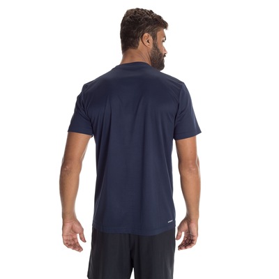 Camiseta adidas D2M 3S Tee - Masculina - Foto 3
