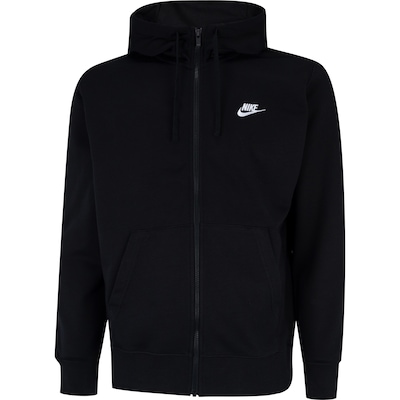 Jaqueta com Capuz Nike Club Hoodie FZ FT - Masculina - Foto 6