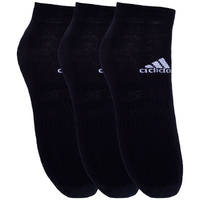 Kit de Meias adidas Cush Low com 3 Pares - 38 a 40 - Feminino - Foto 3